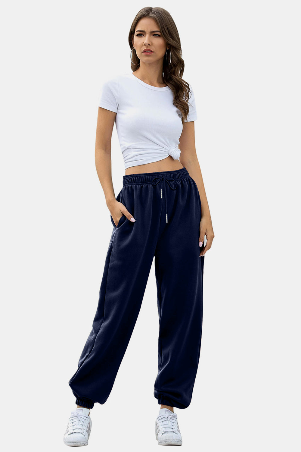 Angela® | Jogging pants with elastic waistband and pockets