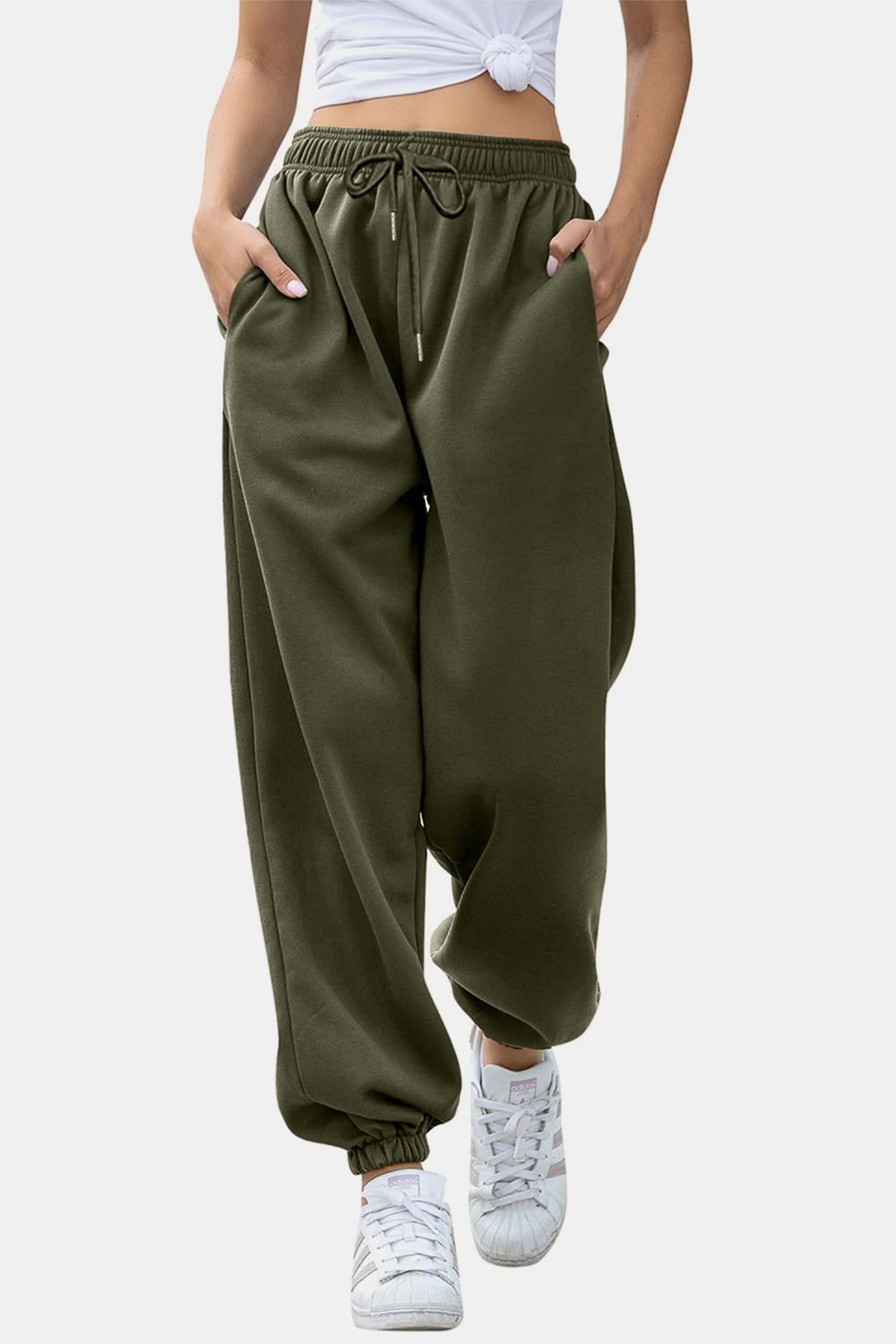 Angela® | Jogging pants with elastic waistband and pockets