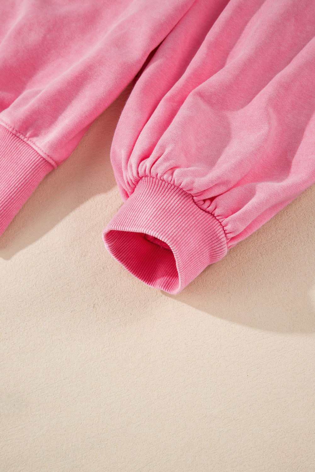 Valeria® | Oversized sweatshirt with buttons and balloon sleeves