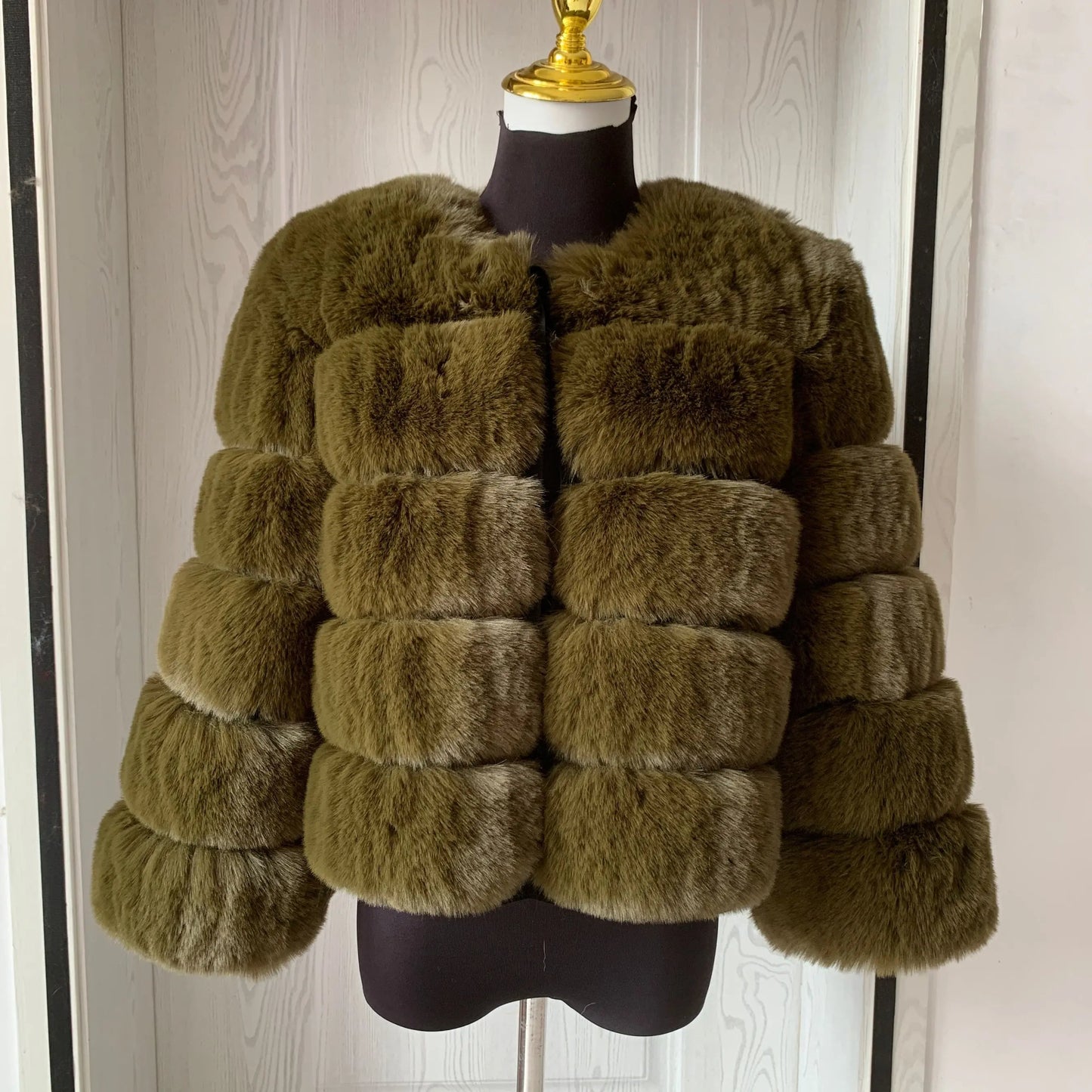 Alina® | Elegant fur winter jacket for women