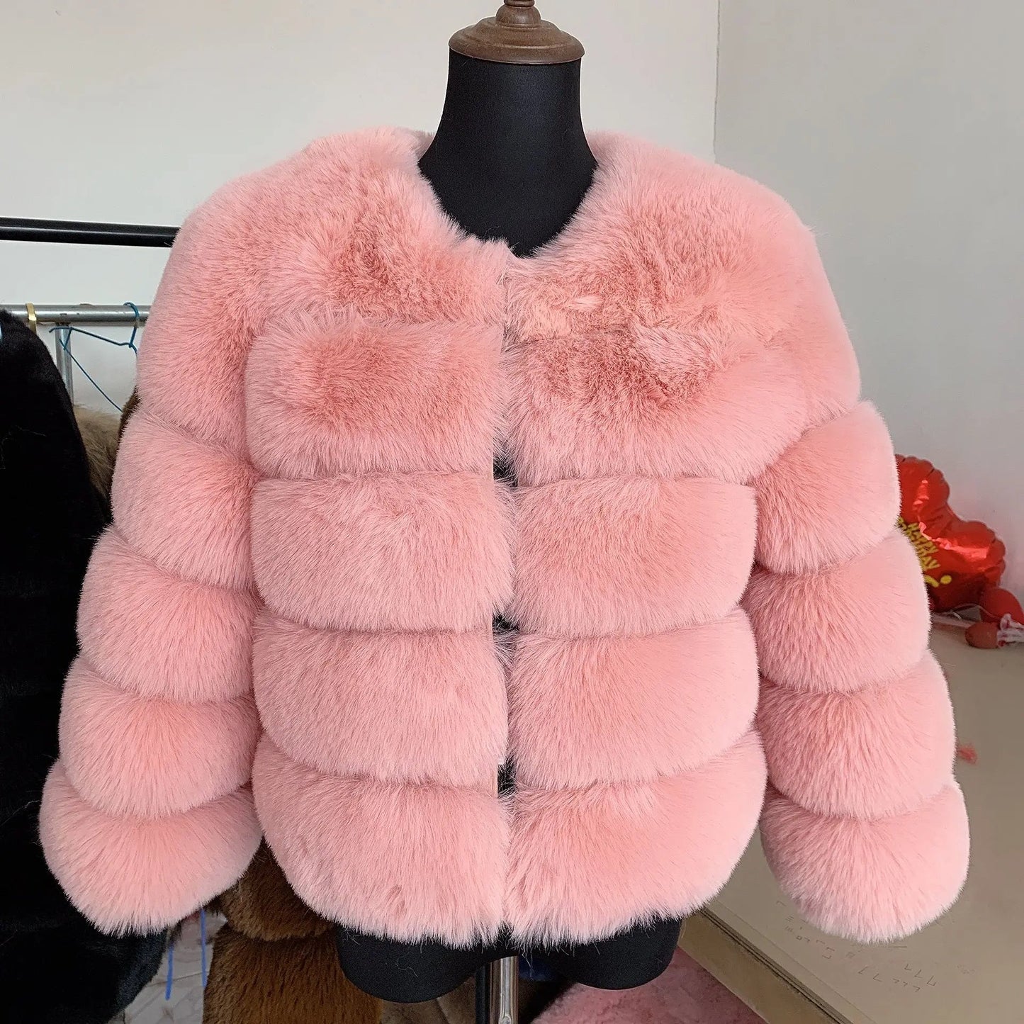 Alina® | Elegant fur winter jacket for women