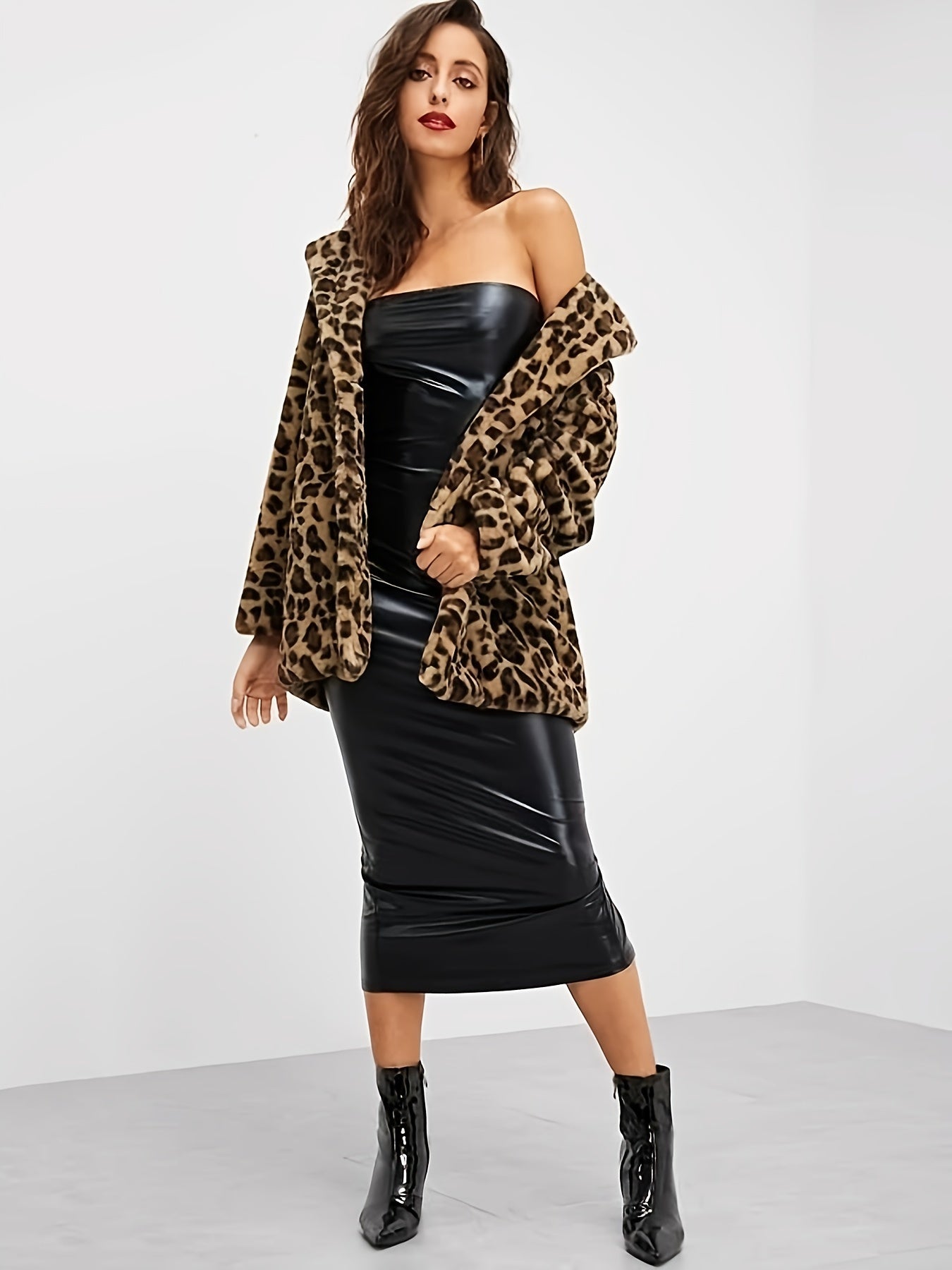 Zinnia® | Soft leopard print jacket