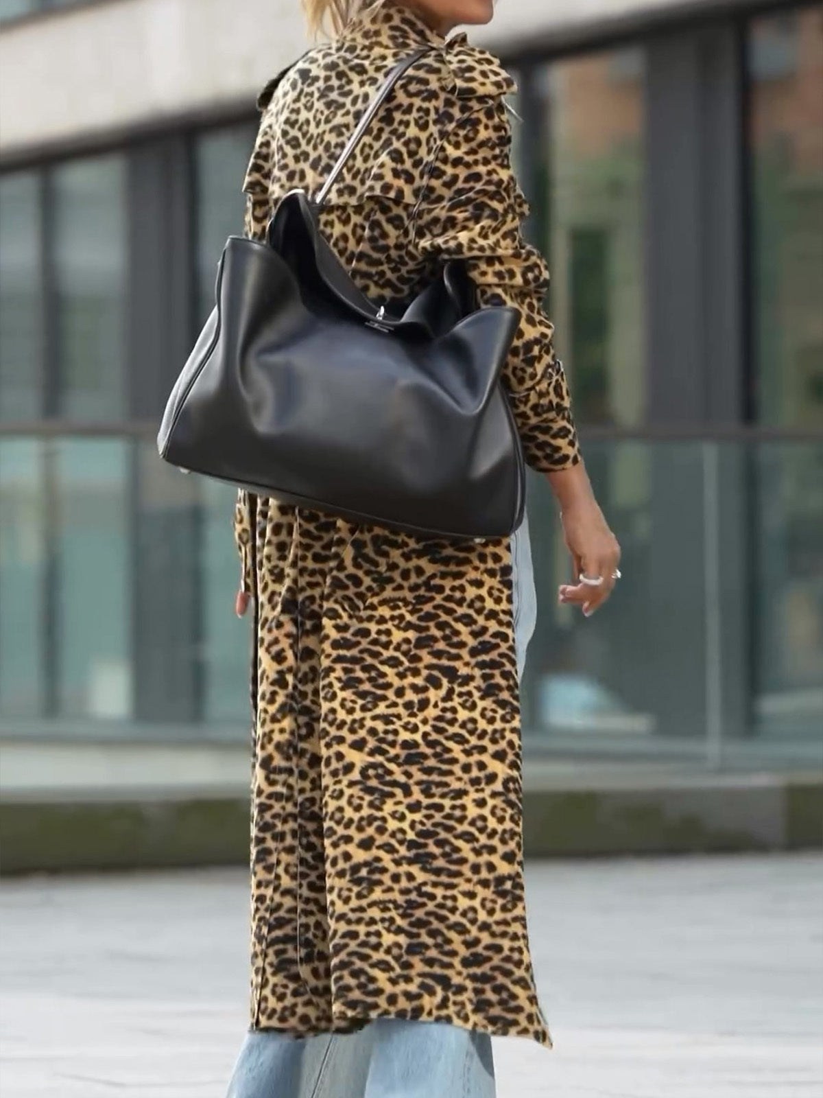 Zoe® | Leopard print coat