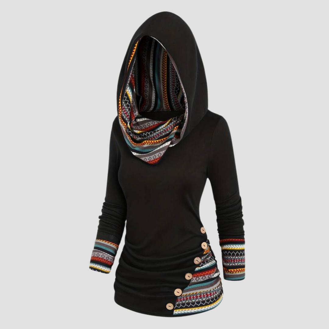 Zoe® | Women's sweatshirt with a slim fit and comfortable hood