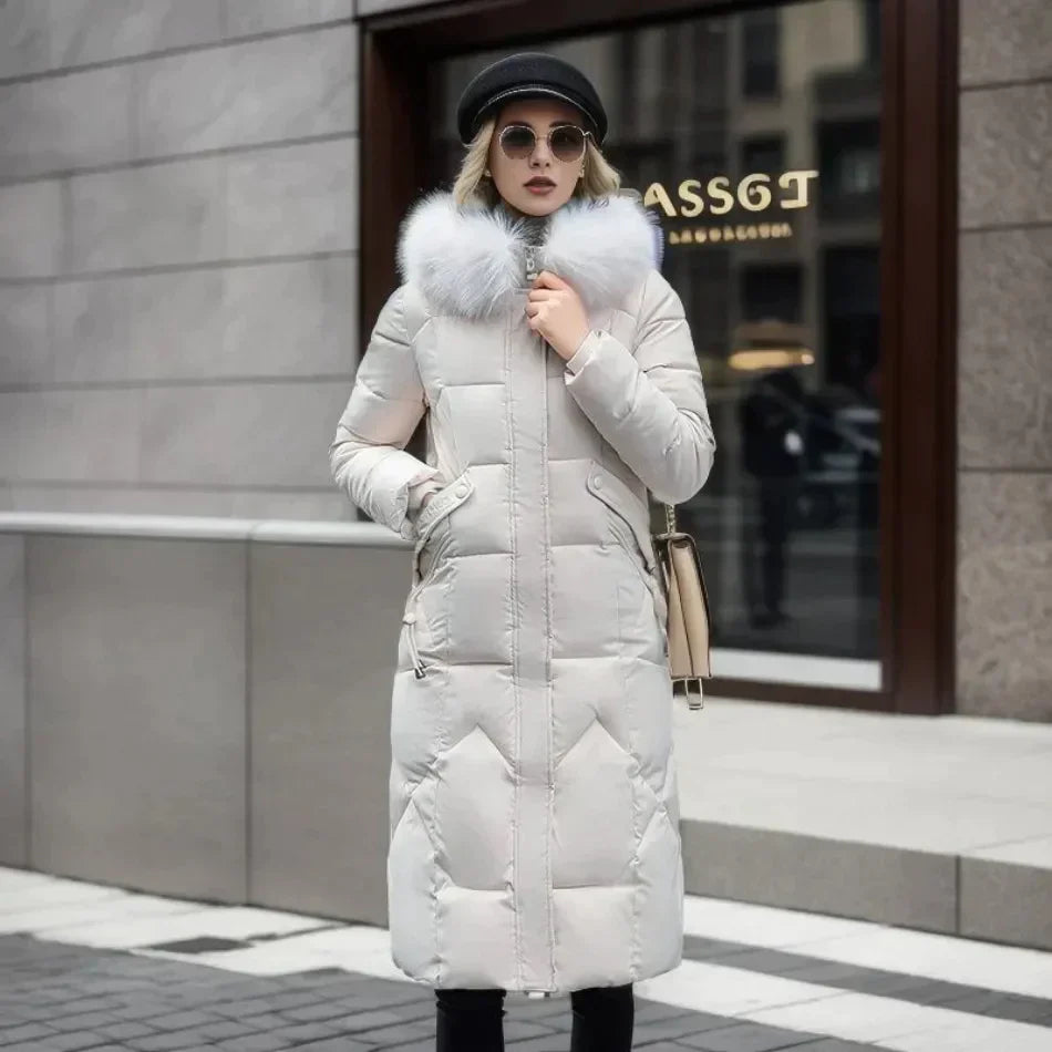 Yoselin® | Italian Stylish Coat With Faux Fur