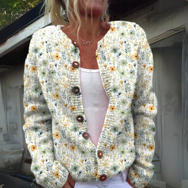 Alyson® | Floral cardigan