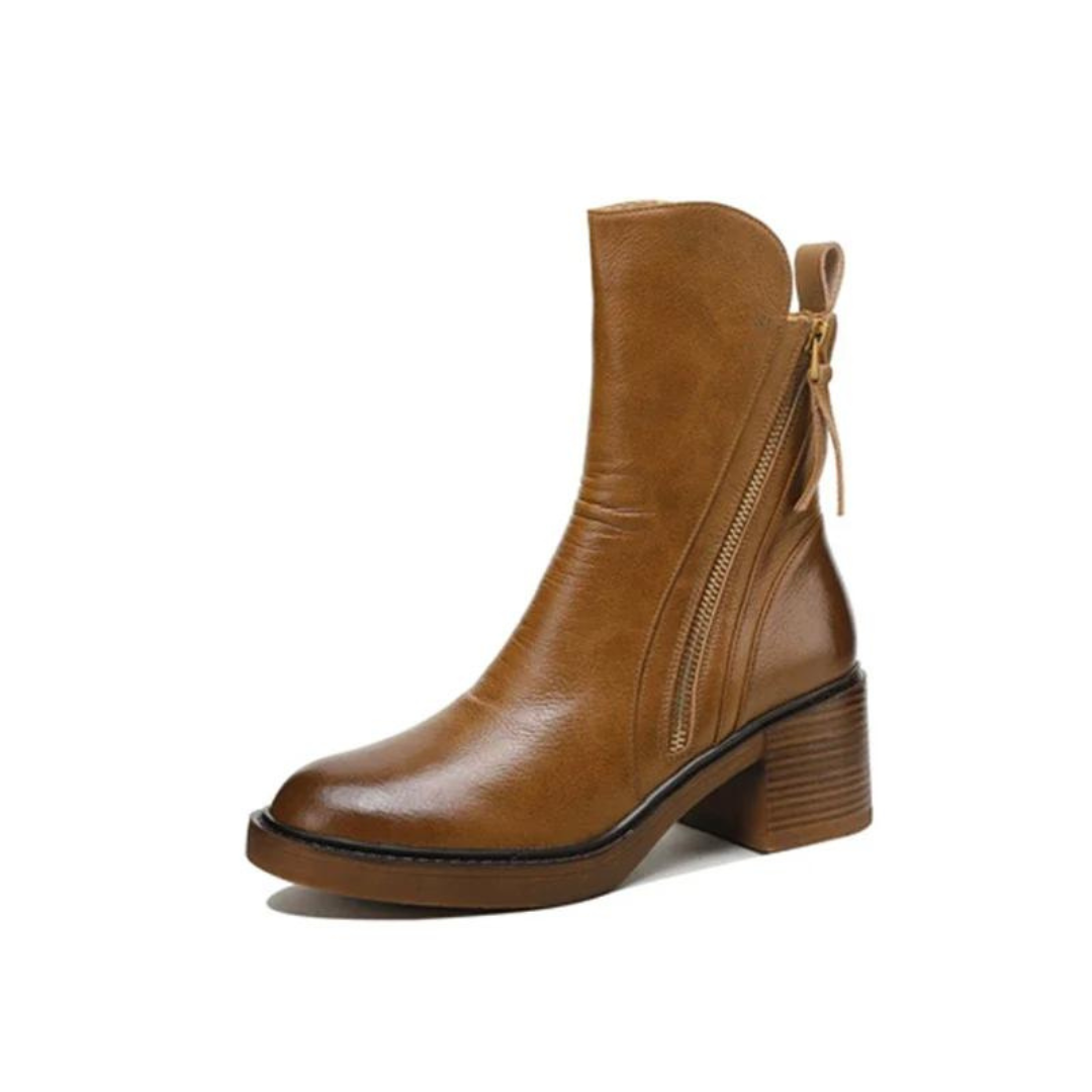 Yessica® | Stylish women's boots with a block heel