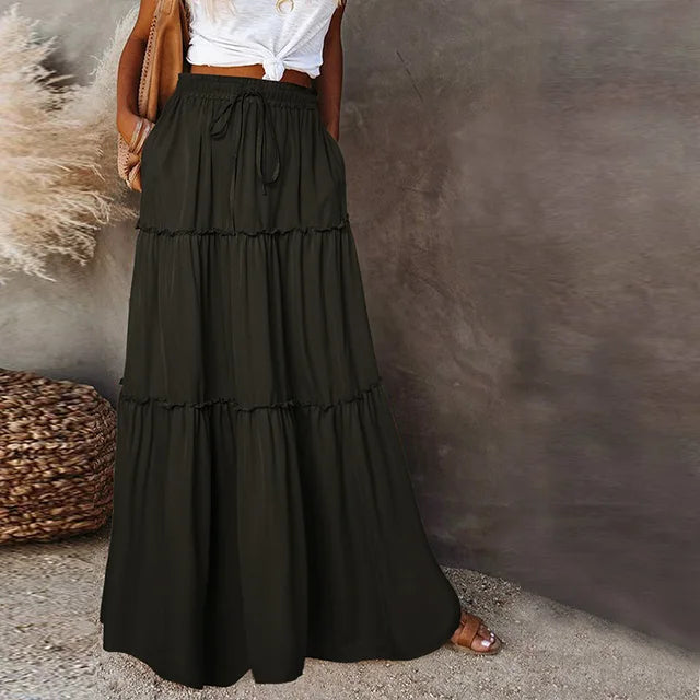 Vania® | Tiered maxi skirt