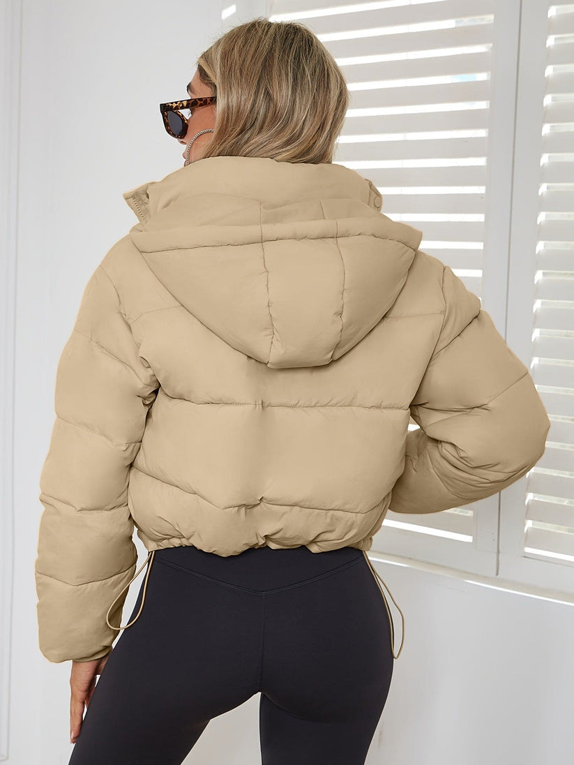 Alicia® | Puffy jacket with drawstring