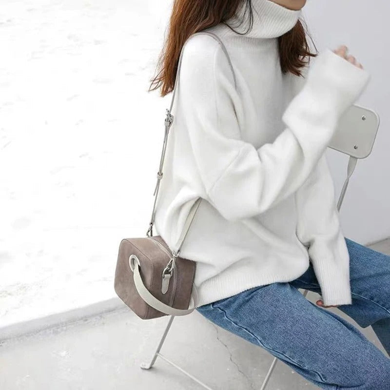 Vania® | Pullover with a soft turtleneck