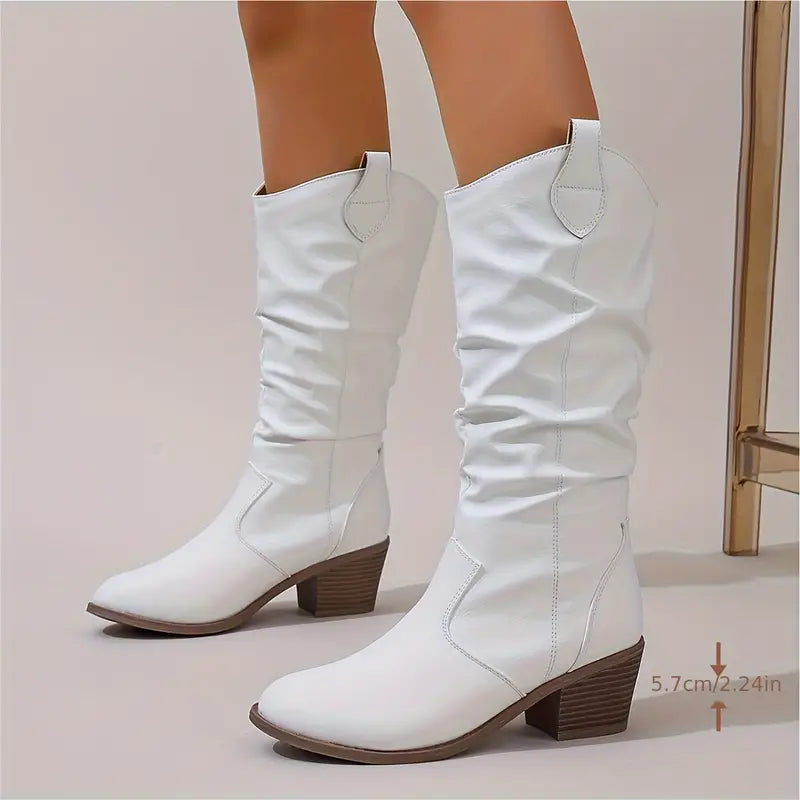 Amparo® | Elegant faux leather boots for women