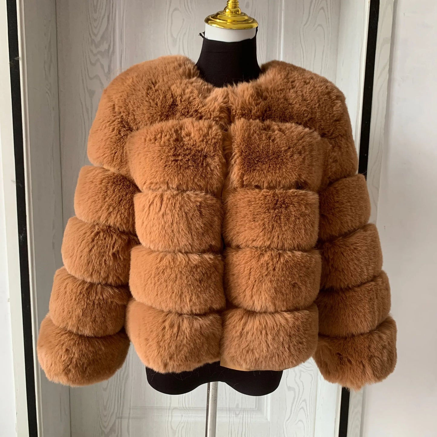 Alina® | Elegant fur winter jacket for women