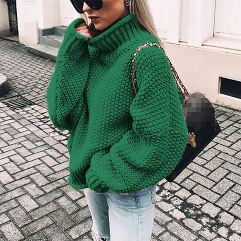 Alicia® | Ultra thick turtleneck sweater