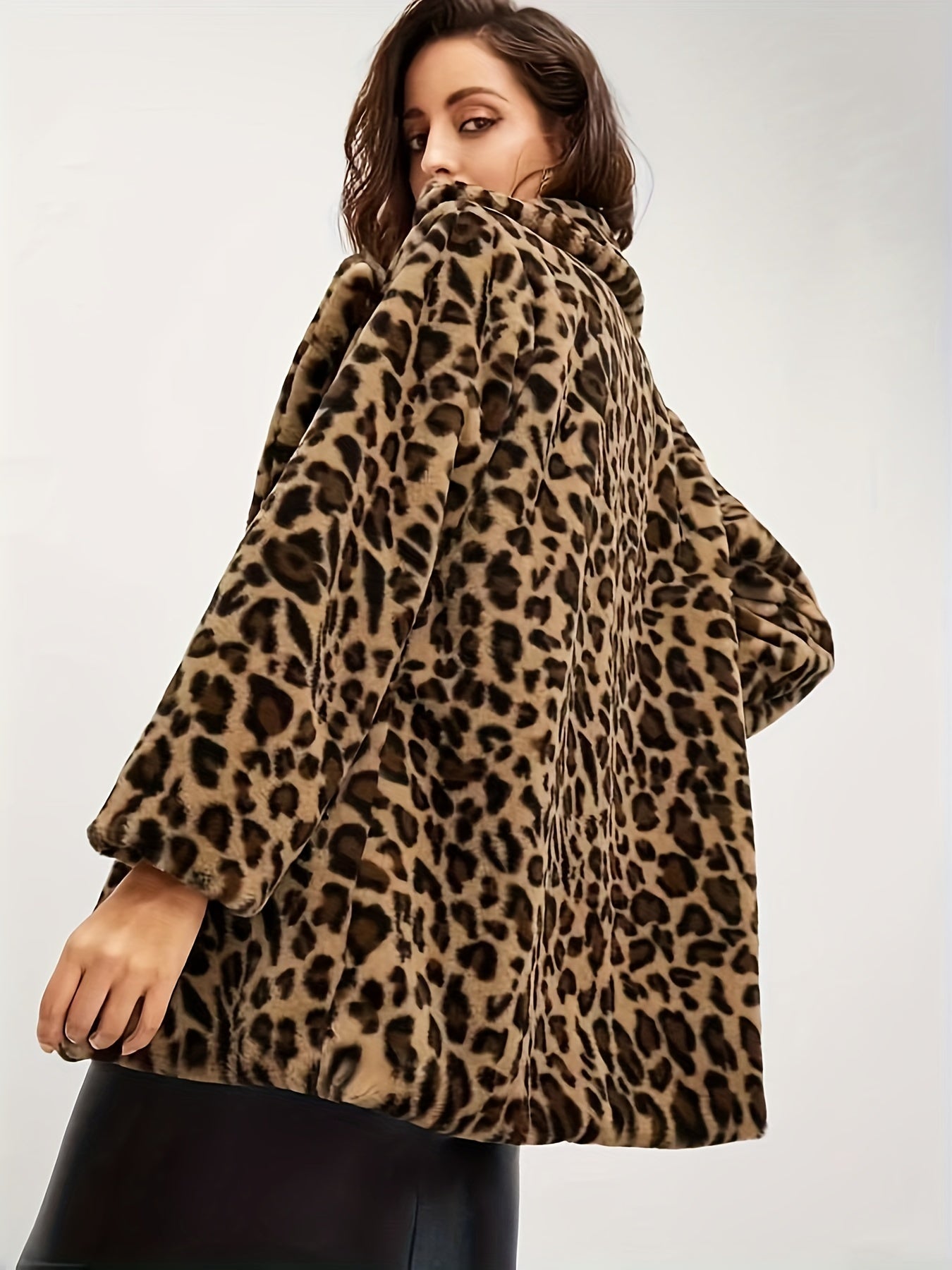 Zinnia® | Soft leopard print jacket