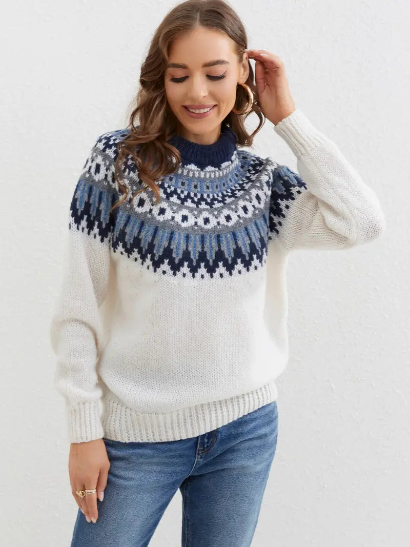 Yolanda® | Adorable patterned sweater