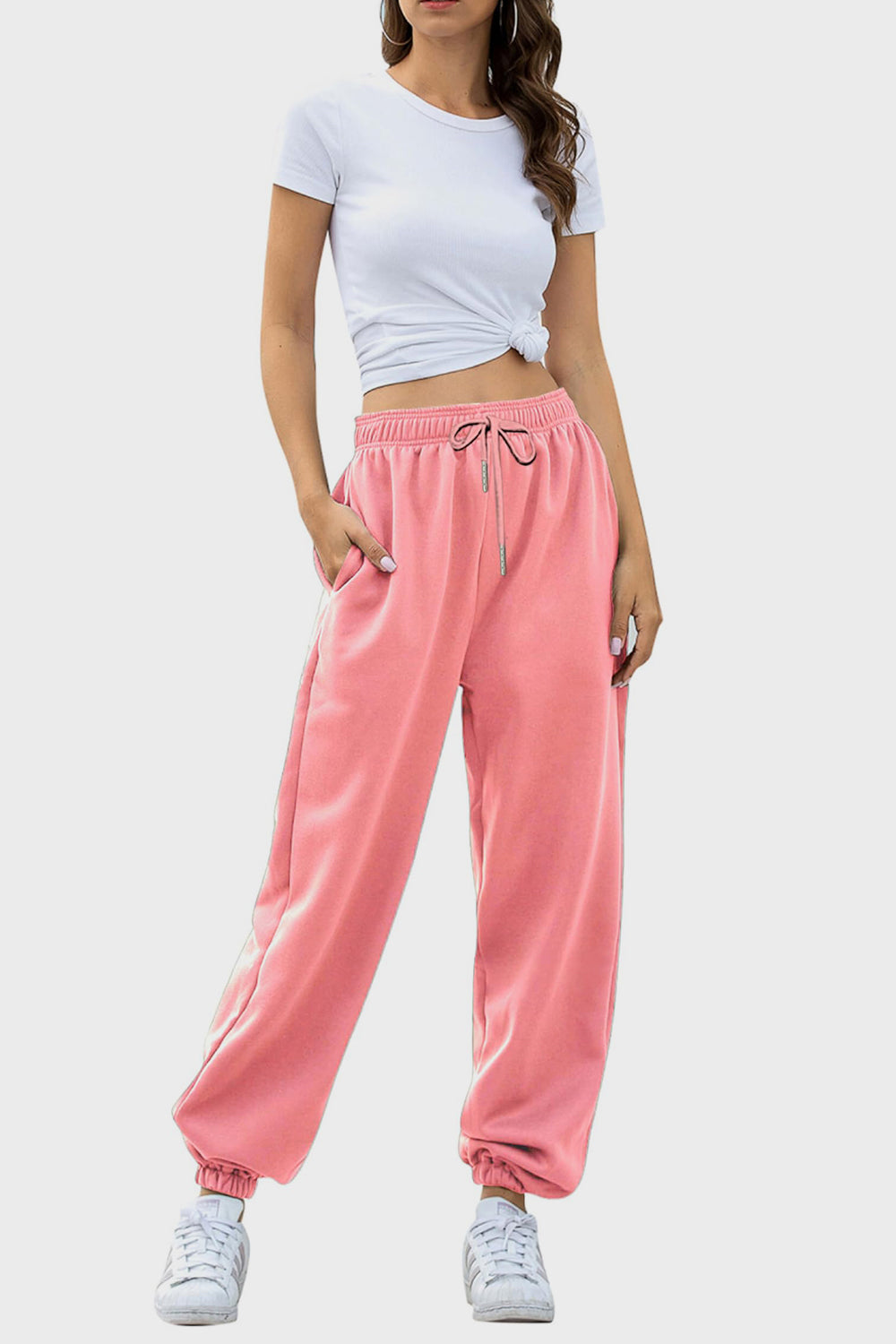 Angela® | Jogging pants with elastic waistband and pockets