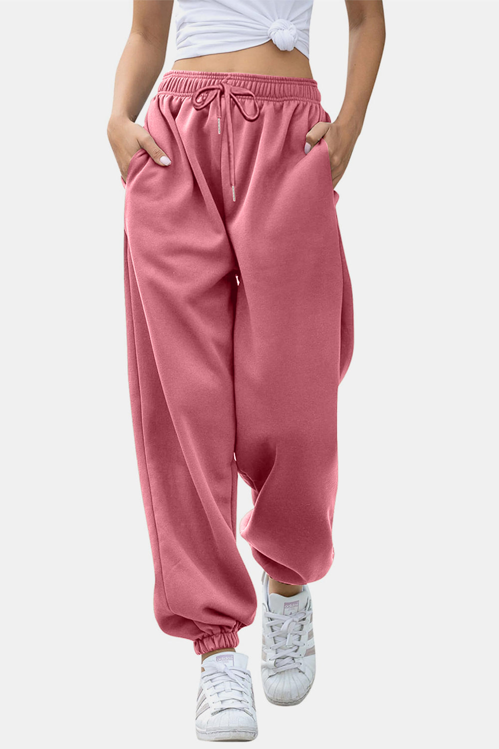 Angela® | Jogging pants with elastic waistband and pockets