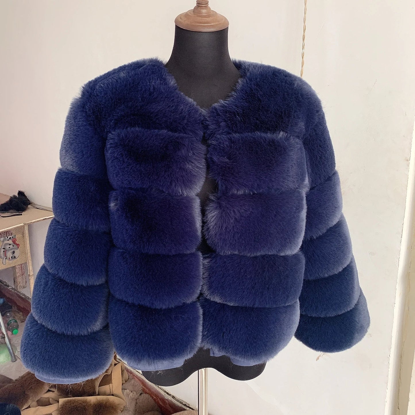 Alina® | Elegant fur winter jacket for women