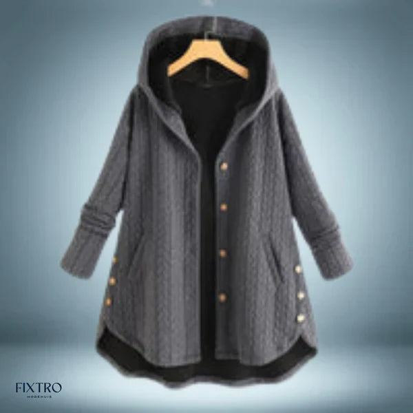 Vera® | Warm winter coat made of teddy