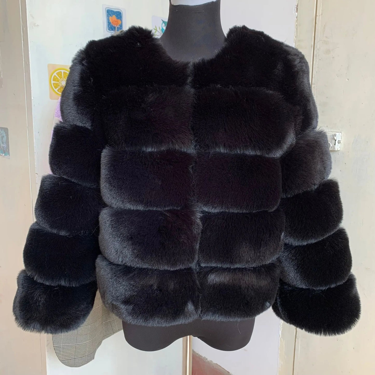 Alina® | Elegant fur winter jacket for women