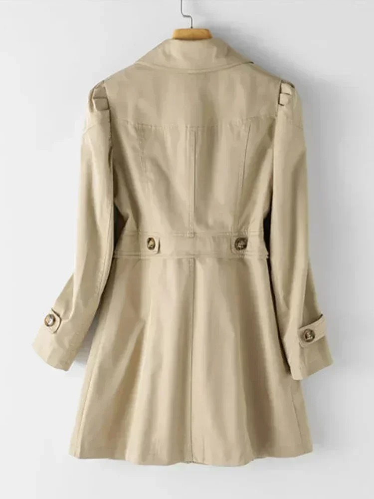 Yolanda® | Women's slim-fit short coat with one-button closure