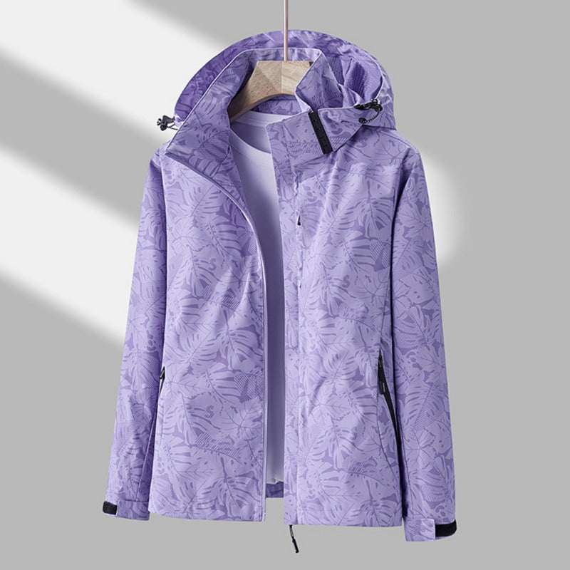 Veda® | Printed winter jacket for women