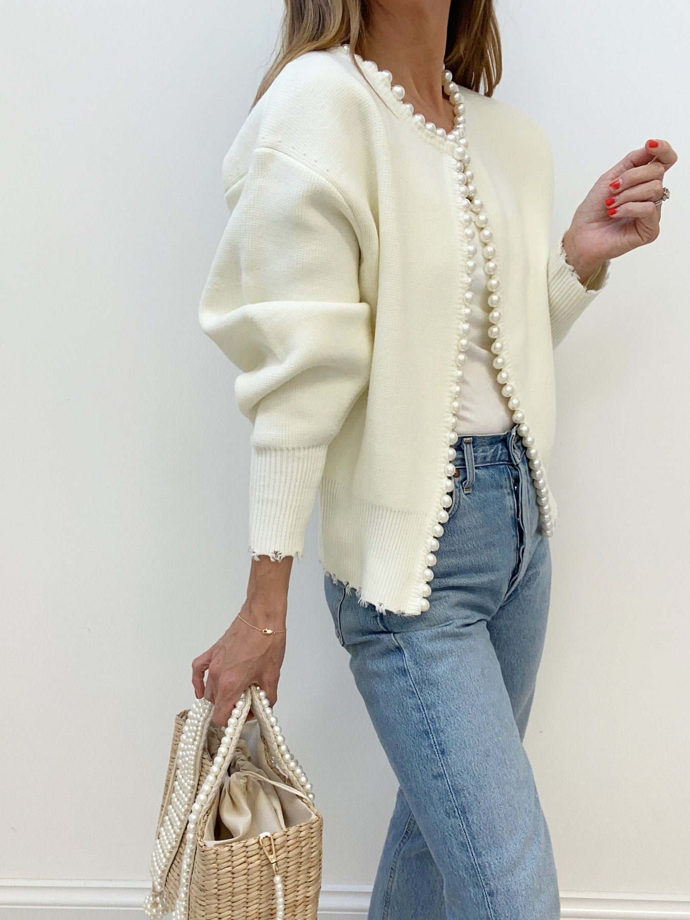 Amelia® | Cardigan with pearls