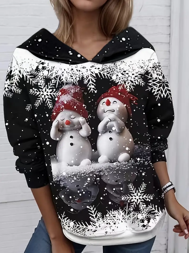 Andrea® | Snowman winter Christmas sweater