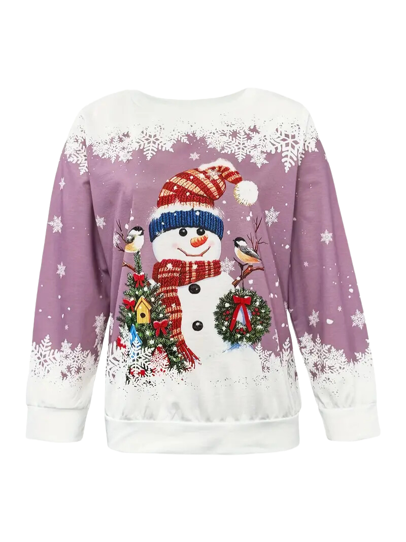 Amanda® | Snowman winter Christmas sweater