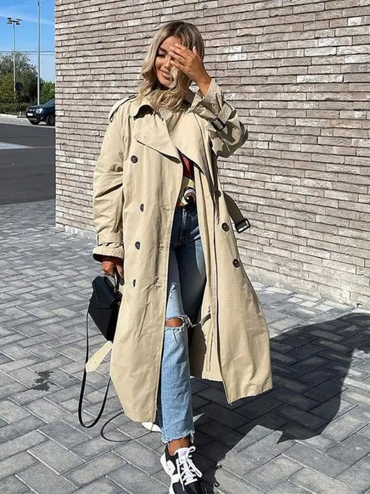 Amalia® | Elegant winter trench coat for women