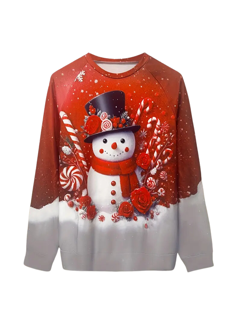 Alicia® | Snowman winter Christmas sweater