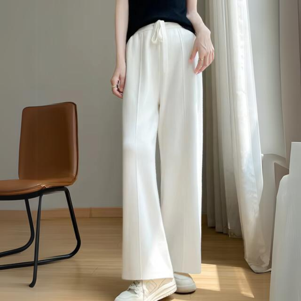 Vanessa® | Warm trousers with a high waist