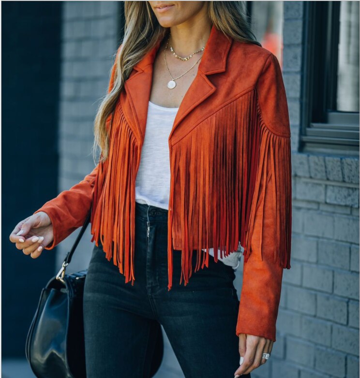 America® | Jacket with fringes