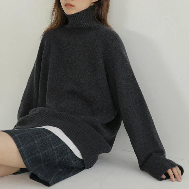 Vania® | Pullover with a soft turtleneck