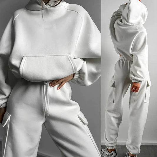 Vera® | Hooded tracksuit and trousers set