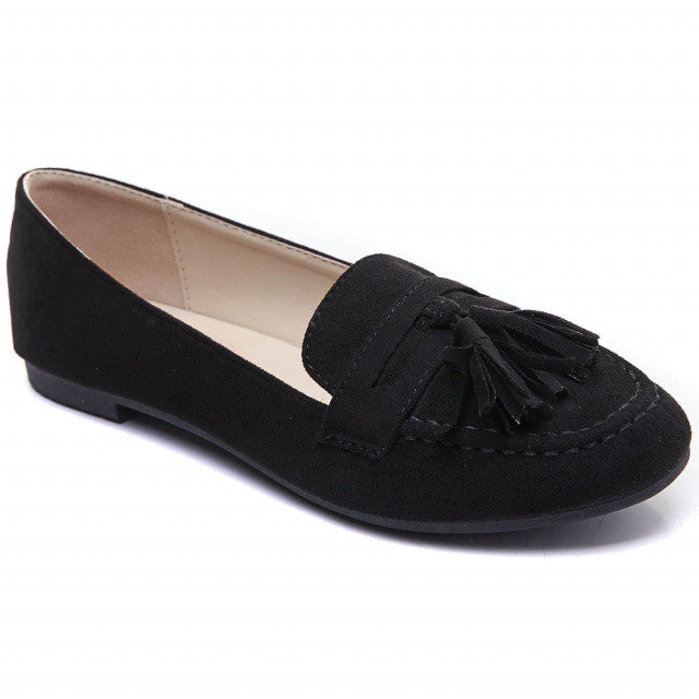 Vera® | Kwast moccasin black