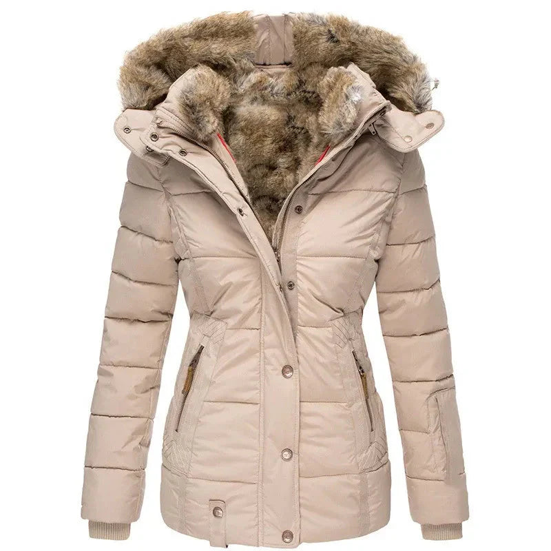 Aitana® | Warm, fur-lined winter coat