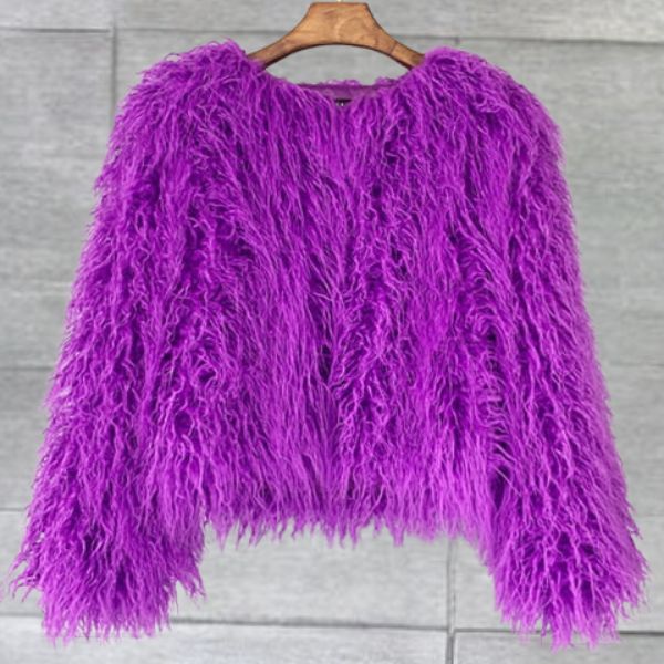 Winnifred® | Elegant fux fur coat for women