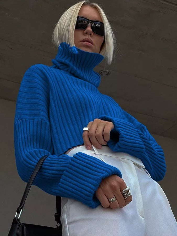 Vanessa® | Helena' turtleneck sweater with long sleeves