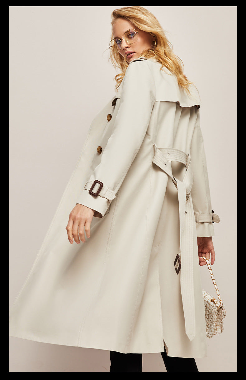 Adriana® | Women's windbreaker trench coat with a tailored fit