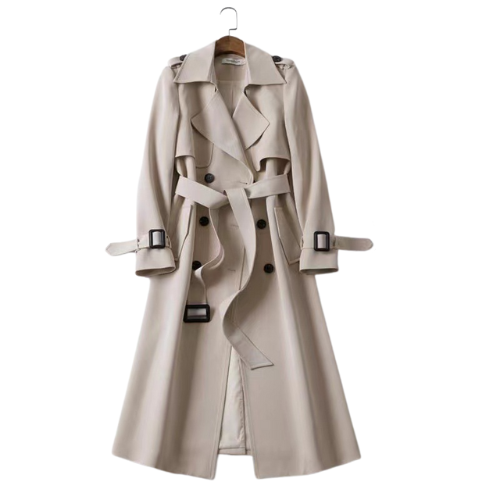 Agustina® | Double button placket coat for women