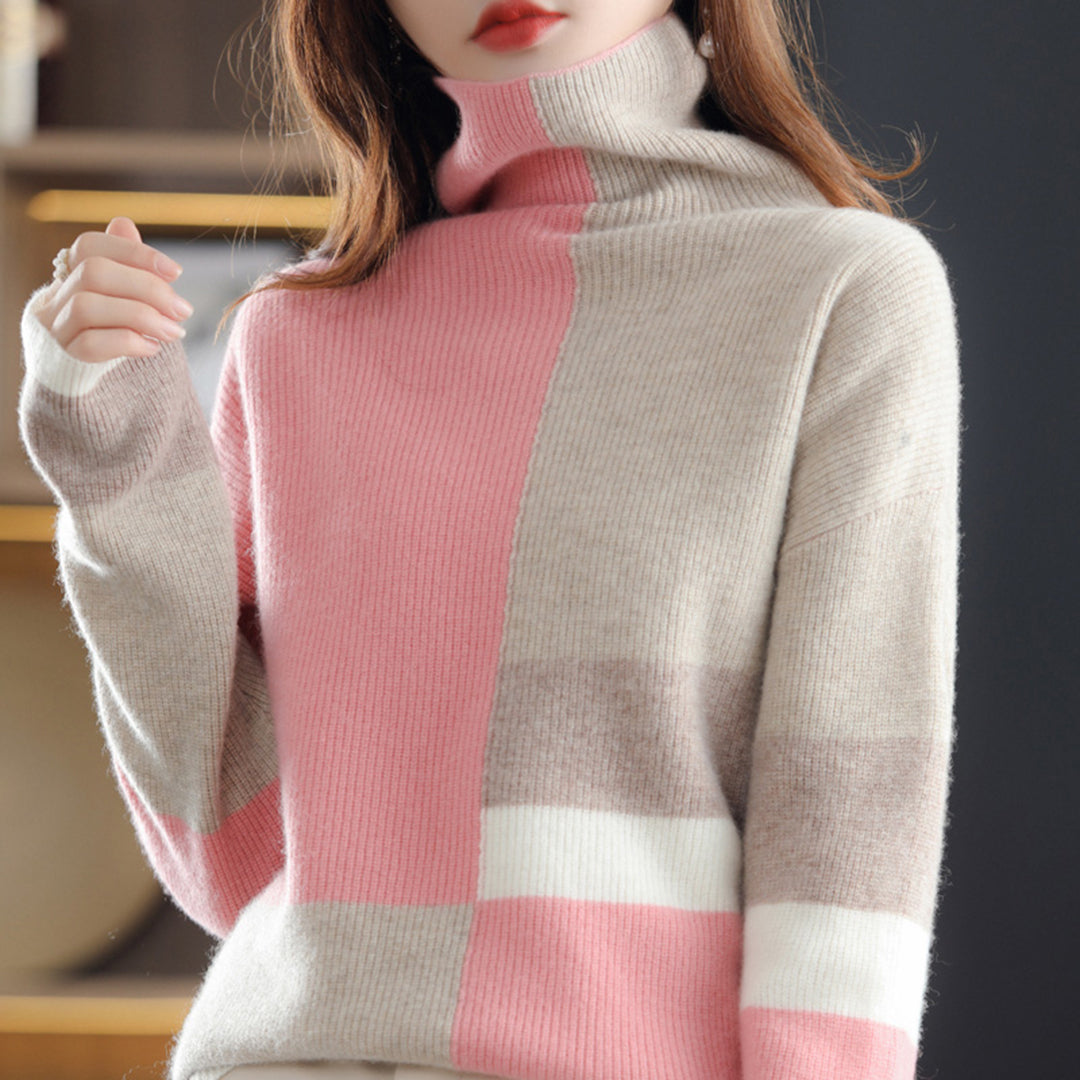 Alessia® | Casual turtleneck sweater for women