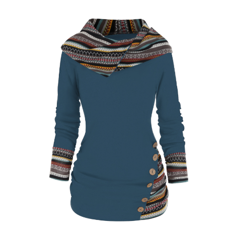 Zoe® | Women's sweatshirt with a slim fit and comfortable hood