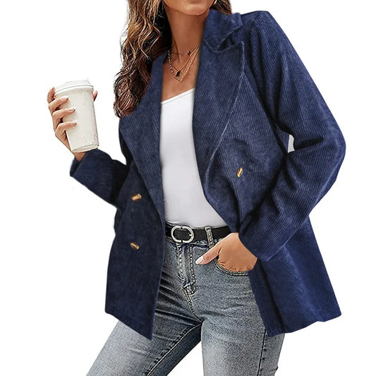 Zinnia® | Women's Corduroy Casual Colbert