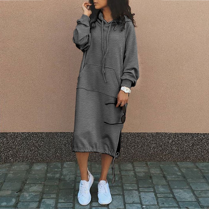 Yolaina® | Stylish sweater dress with a comfortable fit