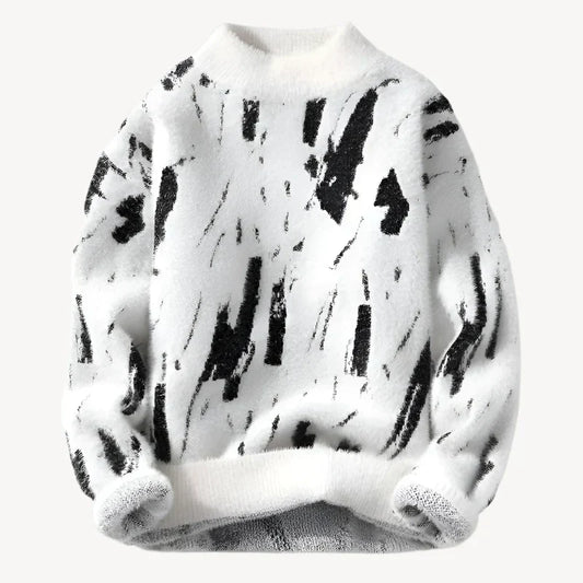 Vanesa® | Abstract print sweater