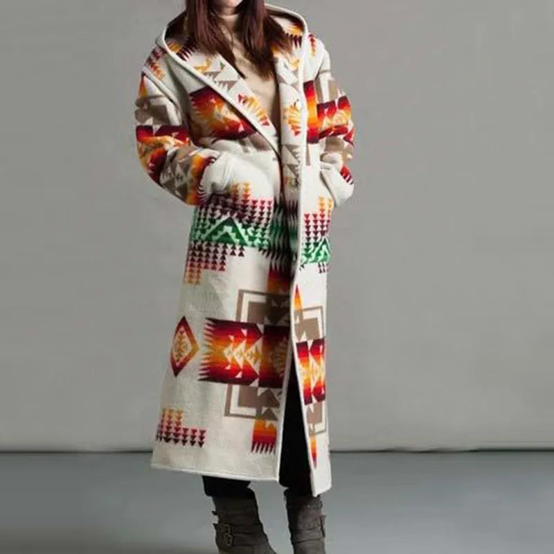 Amalia® | Long coat in a unique style