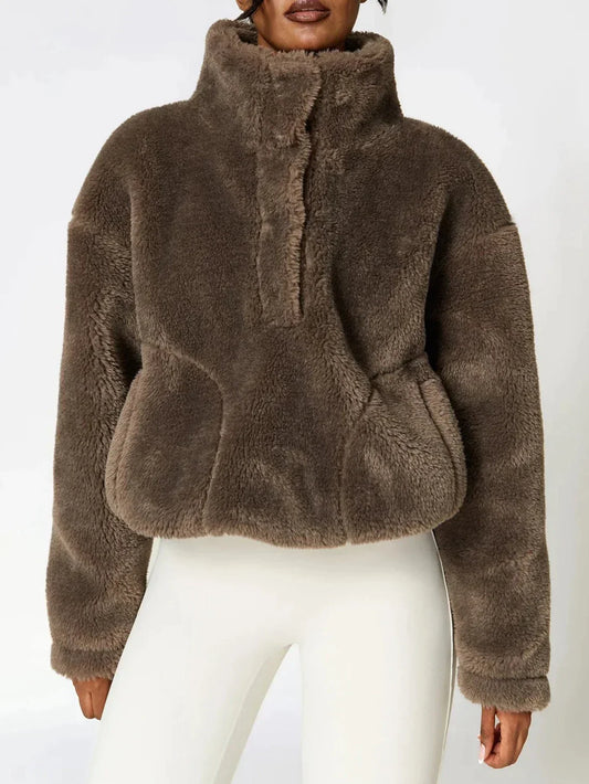 Allegra® | Soft fleece sweatshirt