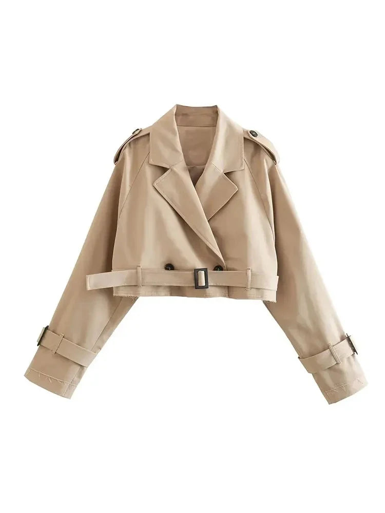 Vania® | Vintage women's trench coat with belt