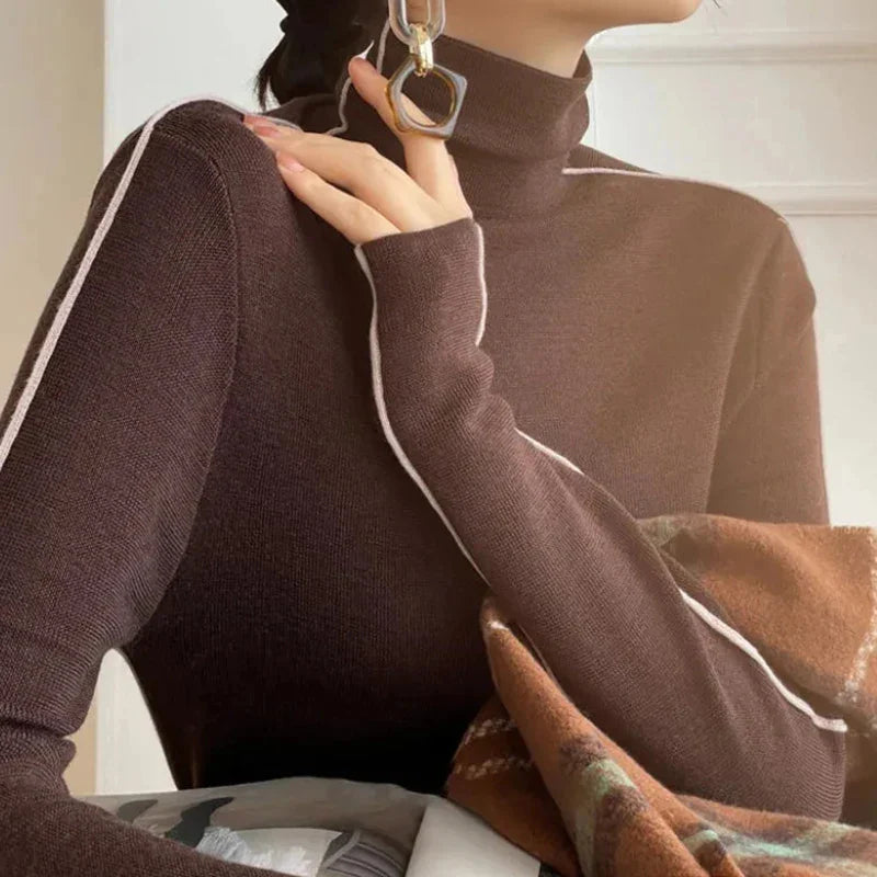 Alba® | Turtleneck sweater made of soft fabric